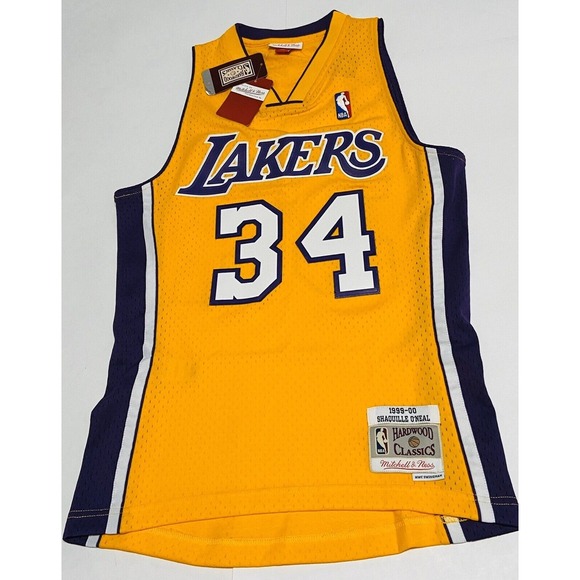 Los Angeles Lakers Jersey Mitchell & Ness LA Shaq O'Neal Men's XS Extra-Small
